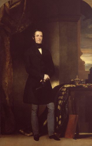 James Ramsay 1st Marquess of Dalhousie 1847  	by John Watson-Gordon 1788-1864 	National Portrait Gallery London  NPG 188